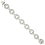 18k White Gold Diamond Link Bracelet (9.89 cttw, G-H Color, I1 Clarity), 7.25"
