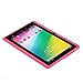 iRULU eXpro X1 7 Inch Quad Core Google Android Tablet PC, 1024x600 Resolution, Wi-Fi, Games, Dual Cameras, 16GB Nand Flash with Keyboard (Pink Tablet)