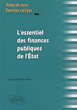 L'essentiel des finances publiques de l'Etat