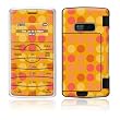 Big Dots Orange Design Protective Skin Decal Sticker for LG enV2 VX9100 Cell Phone