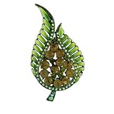 Green Leaf Brooches & Pins