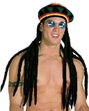 Rasta Tam Hat & Wig with Dreadlocks