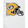 Green Bay Packers NFL Car Flag (11.75x14.5")"