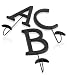 (01734898) ABC Hooks Wall Art in Household & Kitchen