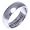 LOVE NOW AND FOREVER - High quality etched stainless steel ring. Hypo-allergenic. Inspirational Relationship Jewelry Wedding Band / Wedding Ring / Promise Ring. SIZE 6