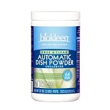 BiokleenFree&ClearAutomaticDishPowder,32-OunceBottles(Caseof12)