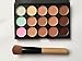 15 Color Concealer Camouflage Contour Eye Face Cream Makeup Palette Professional with Cosmetics Make up Brushes