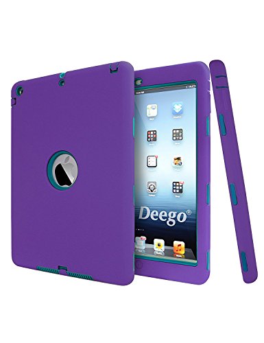 Ipad air case, 3in1 hybrid protective case for ipad 5 (2013 relea…