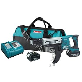 Makita BFR750 18-Volt LXT Lithium-Ion Cordless Autofeed Screwdriver Kit