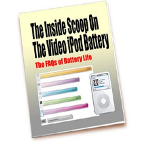 External hard drive:The Inside Scoop on The Video iPod Battery: The FAQs of Battery Life!