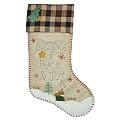 "Blessings of Peace & Joy" Stocking - 20.5"