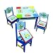 LC Creations Go Man Go Storage Table and 2 Storage Chairs