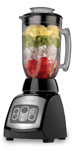Black & Decker BLC18750DMB Cyclone 18-Speed Blender with 48-Ounce Glass Jar, Black