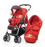 Hauck 155073 - Shopper RS Plus inklusive Tragetasche Hummy Hummy red