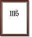 8.5x11 / 8.5'' x 11'' Frame for Picture Photo or Diploma, Brown & Gold, style #608