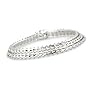 Sterling Silver Riccio Bracelet 7.5