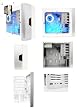 Raidmax X1 Gaming Case W/ 450 W Power Supply ATX-909W - White.