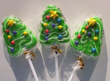 Christmas Tree Lollipops by Escape Concepts