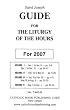 Liturgy of the Hours Guide, 2007