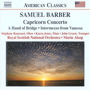 CD-Charts   : Barber - Capricorn Concerto