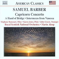 Samuel Barber: Capricorn Concerto; A Hand of Bridge; Intermezzo from Vanessa