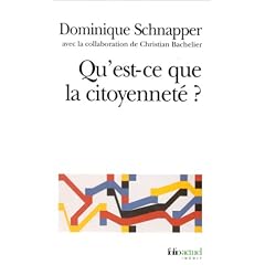 Qu'est-ce que la citoyennet�?