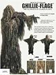 Ghillie Flage Suit Woodland Size Medium-Large