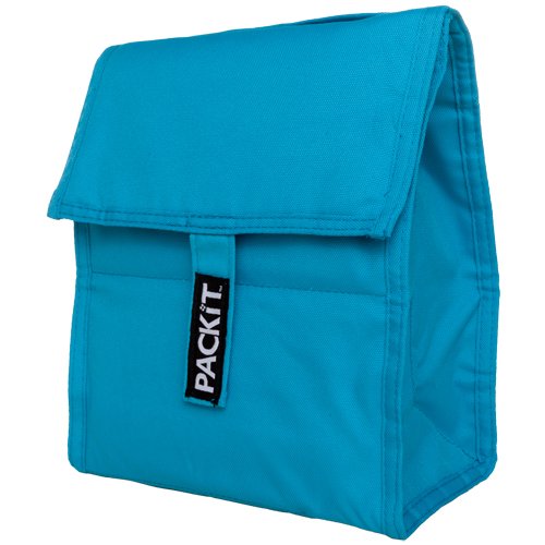 PackIt Freezable Lunch Bag Aqua cxgdstter