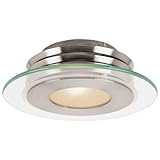 Access Lighting 50480-BS/CFR Helius Flush Mount Ceiling Light