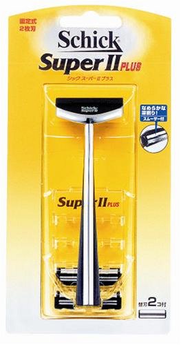 シック スーパーIIプラスホルダー(替刃2コ付)