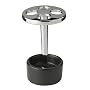 Black/Chrome Louie Toothbrush Stand