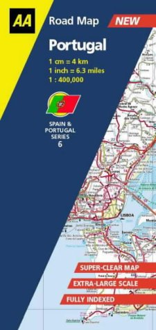 Portugal (AA Road Map Spain & Portugal)