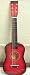 Childrens Red Acoustic Guitar Youth Beginner Kids