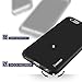 INSTEN Slim Fit Shock Absorbent Silicone Gel Soft Case for Apple iPhone 6 - Retail Packaging - Black
