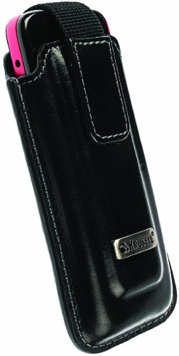 Krusell Leder Etui S mit Halterungen f&uuml;r KFZ, Fahrrad und G&uuml;rtel