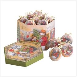 Warm Wishes Boxed Ornament Set