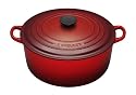 Le Creuset ココット・ロンド 24cm チェリーレッド