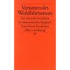 Varianten des Wohlfahrtsstaats: Der deutsche Sozialstaat im internationalen Vergleich (edition suhrkamp)