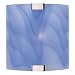 Nimbus-Clouded Glass Wall Sconce - Blue
