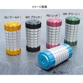 ドレス(DRESS) キャラメルブロックグリップ (2個入) BK(ブラック) 18mm LD-OP-1012
