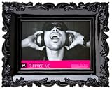 Kitchen & Housewares : Present Time  Photoframe Classy plastic Black Glossy Medium