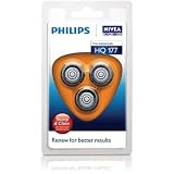 Philips Hq177 Philishave Norelco Shaving Heads (3 Single Heads Per Pack)