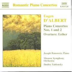 D'Albert - Piano Concertos Nos 1 & 2; Esther Ov