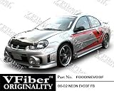 F00DNEVO3F - VFiber FRP Dodge Neon 00-02 4dr EVO3F 1pc Front Bumper