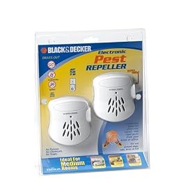 Black & Decker EX410-2P-TP1 Ultrasonic Pest Repeller, Medium Room
