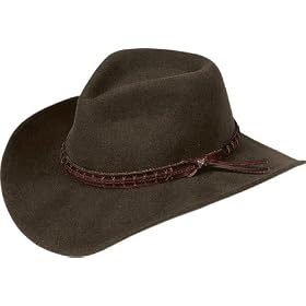 Bailey Western Firehole Hat by Black Felt Hats