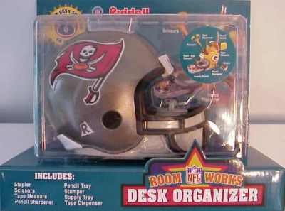 Tampa Bay Buccaneers NFL Football Helmet Desk Organizer