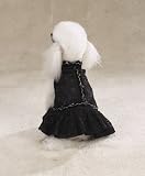 BLACK - MEDIUM - Lace Flamenco Dog Dress