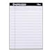 TOPS Stinger Writing Pads, 8.5 x 11.75 Inches, 50 Sheets, 2-Pack, Orchid and White (73102)
