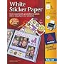 Ink Jet Printable Sticker Project Paper 8.5X11